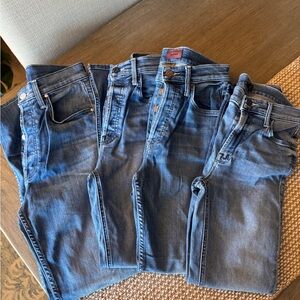 Set of four MOTHER  Denim/jeans